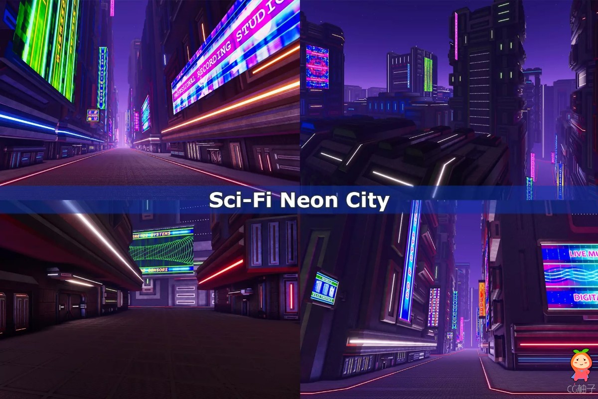 Sci-Fi Neon City 1.0